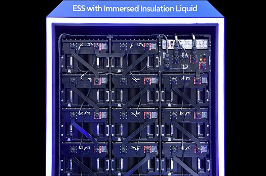 SK엔무브-한화에어로스페이스가 공동 개발한 선박용 액침형 ESS 시스템