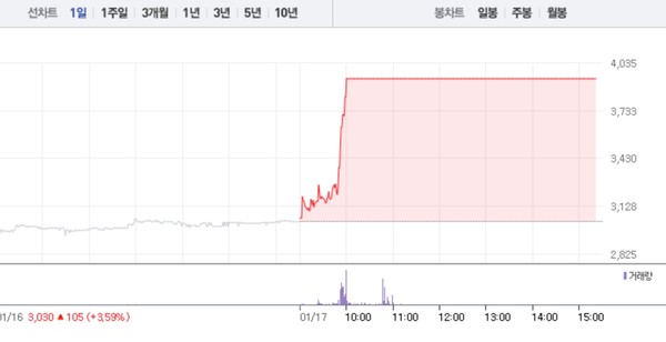 메이저카지노 주가흐름(그래픽=네이버페이 증권 캡처)