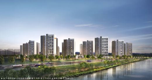 e편한세상 대장 퍼스티움 투시도 (사진=DL이앤씨)