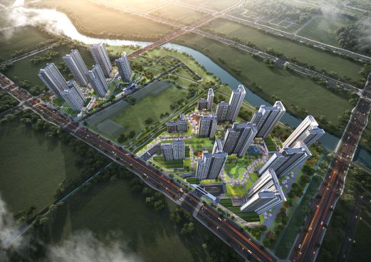 광명시흥 S2-4, S2-6BL 통합 조감도. (사진=DL건설)