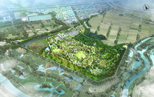 ‘경기지방정원 조성공사’ 조감도(경기도 제공)