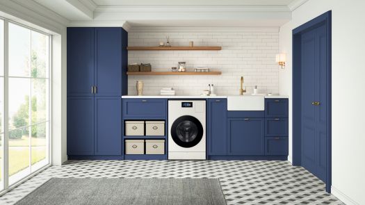 미국 주택 구조에 특화된 벤트 타입 '비스포크 AI 콤보' 세탁건조기 라이프스타일 이미지 (사진=삼성전자)