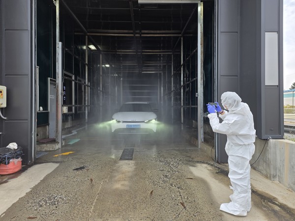 경기도, 고병원성 조류인플루엔자(AI) 확산 방지 집중 점검 현장(사진=경기도 제공)