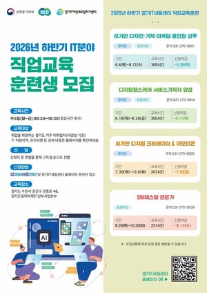 AI 시대 인재 키운다…경기IT새일센터 직업교육 확대